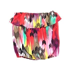 Roxy colorful arrow top